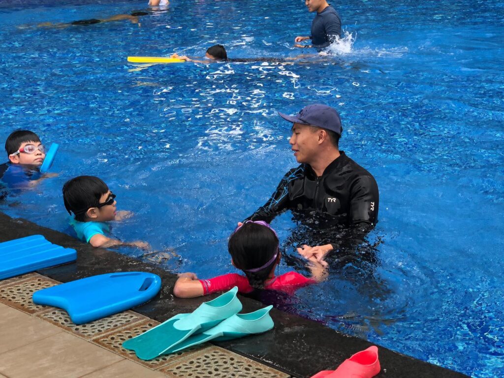 swimming coach in singapore